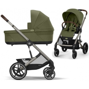 Коляска 2в1 Cybex Balios S Lux TPE Moss Green 