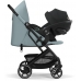 Прогулянкова коляска Cybex Beezy Stormy Blue (з бампером) 2024