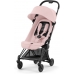 Прогулянкова коляска Cybex Coya Matt Black Peach Pink