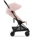 Прогулянкова коляска Cybex Coya Matt Black Peach Pink