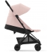 Прогулянкова коляска Cybex Coya Matt Black Peach Pink