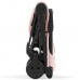 Прогулянкова коляска Cybex Coya Matt Black Peach Pink