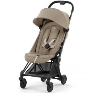 Прогулянкова коляска Cybex Coya Matt Black Cozy Beige 