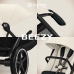 Прогулянкова коляска Cybex Beezy Canvas White (з бампером) Прогулянкова коляска Cybex Beezy Canvas White (з бампером)