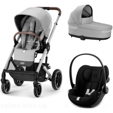 Коляска 3в1 Cybex Balios S SLV Stone Grey Коляска 3в1 Cybex Balios S SLV Stone Grey