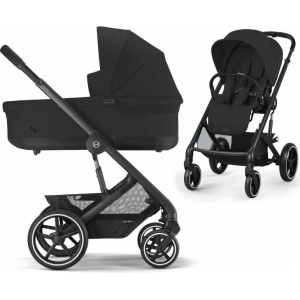 Коляска 2в1 Cybex Balios S Lux BLK Moon Black
