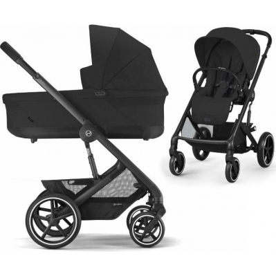 Коляска 2в1 Cybex Balios S Lux BLK Moon Black Коляска 2в1 Cybex Balios S Lux BLK Moon Black