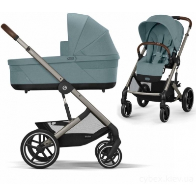 Коляска 2в1 Cybex Balios S Lux TPE Stormy Blue