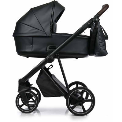 Коляска 2в1 Roan Ivi 2.0 Pearl Black ECO