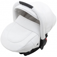 Автокрісло Adamex Carlo ECO SA-1 Білий (екошкіра)