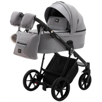 Коляска 2в1 Adamex Gallo Thermo GA-1 Diamont Grey Коляска 2в1 Adamex Gallo Thermo GA-1 Diamont Grey