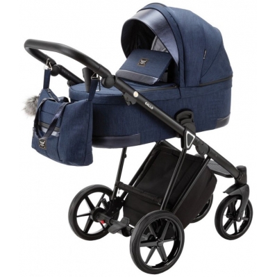 Коляска 2в1 Adamex Gallo Thermo GA-9 Deep Blue