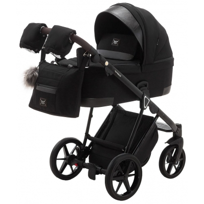 Коляска 2в1 Adamex Gallo Thermo GA-11 Jet Black Коляска 2в1 Adamex Gallo Thermo GA-11 Jet Black