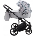 Коляска 2в1 Adamex Porto Light Flowers 12 Коляска 2в1 Adamex Porto Light Flowers 12
