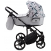 Коляска 2в1 Adamex Porto Light Flowers 12 Коляска 2в1 Adamex Porto Light Flowers 12