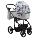 Коляска 2в1 Adamex Porto Light Flowers 12 Коляска 2в1 Adamex Porto Light Flowers 12