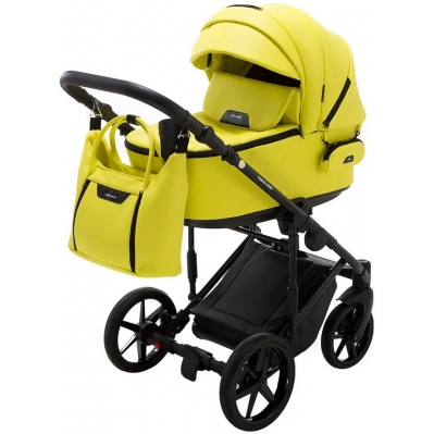 Коляска 2в1 Adamex Porto Light Eco SA-22 Жовтий
