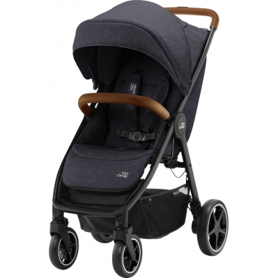 Коляска Britax-Romer B-Agile R Black Shadow / Brown Коляска Britax-Romer B-Agile R Black Shadow / Brown