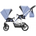 Коляска 2в1 Bebetto B 42 Premium New 02 Синій