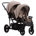 Коляска 2в1 для двійні Bebetto B 42 22 Графіт Коляска 2в1 для двійні Bebetto B 42 22 Графіт
