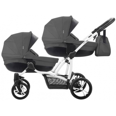 Коляска 2в1 Bebetto B 42 Premium New 04 Темно-сірий