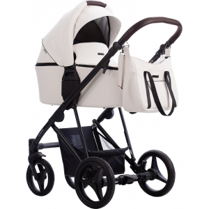 Коляска 2в1 Bebetto Flavio Pro 01 Білий (екошкіра) 