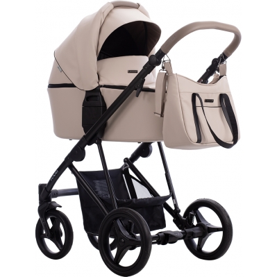 Коляска 2в1 Bebetto Flavio Pro 02 Капучино (екошкіра) Коляска 2в1 Bebetto Flavio Pro 02 Капучино (екошкіра)