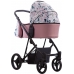 Коляска 2в1 Bebetto Flavio Flowers 02 Рожевий Коляска 2в1 Bebetto Flavio Flowers 02 Рожевий