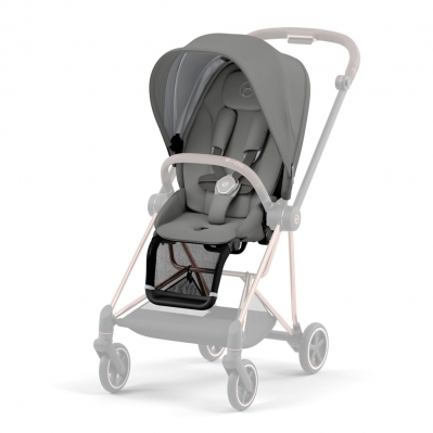 Чохол тканинний для прогулянкового блоку Mios Soho Grey