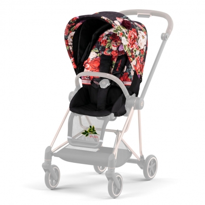 Чохол тканинний для прогулянкового блоку Mios Spring Blossom Dark Чохол тканинний для прогулянкового блоку Mios Spring Blossom Dark
