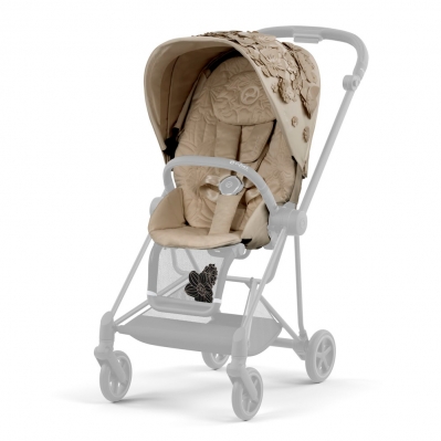 Чохол тканинний для прогулянкового блоку Mios Simply Flowers Beige Чохол тканинний для прогулянкового блоку Mios Simply Flowers Beige