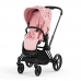 Чохол тканинний для прогулянкового блоку Priam Simply Flowers Pink