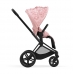 Чохол тканинний для прогулянкового блоку Priam Simply Flowers Pink