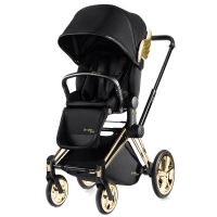 Коляска Cybex Priam JS Wings black