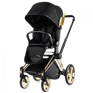Коляска Cybex Priam JS Wings black 
