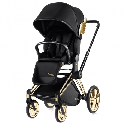 Коляска Cybex Priam JS Wings black