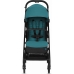 Прогулянкова коляска Cybex Beezy River Blue turquoise (з бампером)