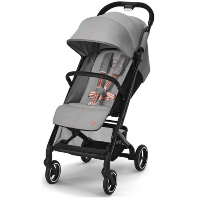 Прогулянкова коляска Cybex Beezy Lava Grey (з бампером)