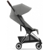 Прогулянкова коляска Cybex Coya Chrome Dark Brown Mirage Grey