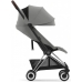 Прогулянкова коляска Cybex Coya Chrome Dark Brown Mirage Grey