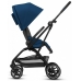 Прогулянкова коляска Cybex Eezy S Twist+ 2 BLK Navy Blue (з бампером)