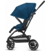 Прогулянкова коляска Cybex Eezy S Twist+ 2 BLK Navy Blue (з бампером)