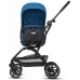 Прогулянкова коляска Cybex Eezy S Twist+ 2 BLK Navy Blue (з бампером)