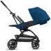 Прогулянкова коляска Cybex Eezy S Twist+ 2 BLK Navy Blue (з бампером)