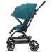 Прогулянкова коляска Cybex Eezy S Twist+ 2 BLK River Blue (з бампером)