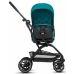 Прогулянкова коляска Cybex Eezy S Twist+ 2 BLK River Blue (з бампером)
