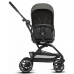 Прогулянкова коляска Cybex Eezy S Twist+ 2 BLK Soho Grey (з бампером)
