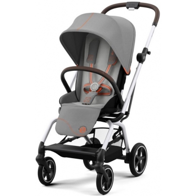 Прогулянкова коляска Cybex Eezy S Twist+ 2 SLV Lava Grey (з бампером) Прогулянкова коляска Cybex Eezy S Twist+ 2 SLV Lava Grey (з бампером)