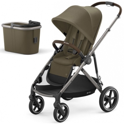 Прогулянкова коляска Cybex Gazelle S TPE Classic Beige mid beige Прогулянкова коляска Cybex Gazelle S TPE Classic Beige mid beige