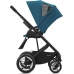 Прогулянкова коляска Cybex Talos S River Blue turquoise (з бампером)